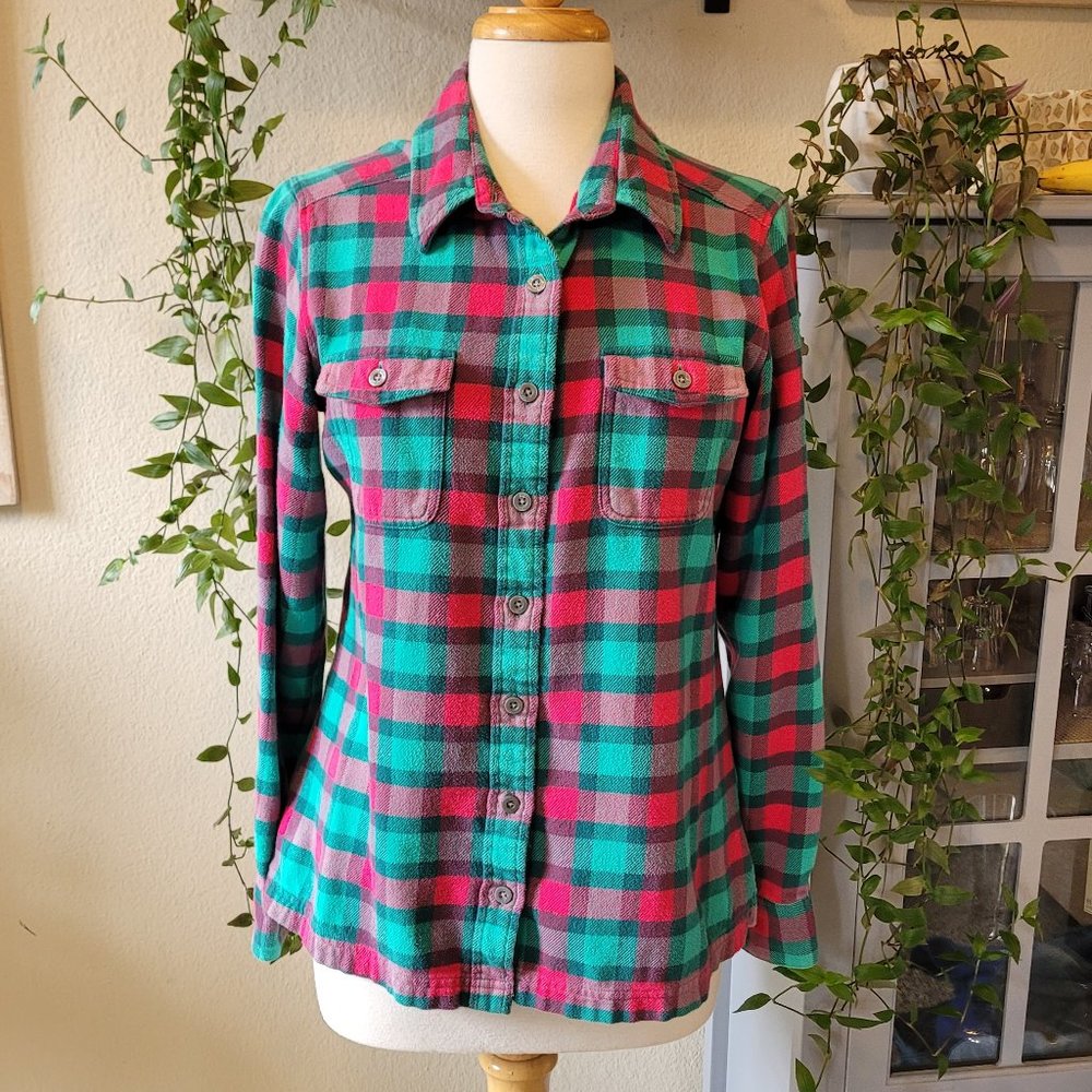 Patagonia Women's Long Sleeved Midweight Fjord Flannel Shirt